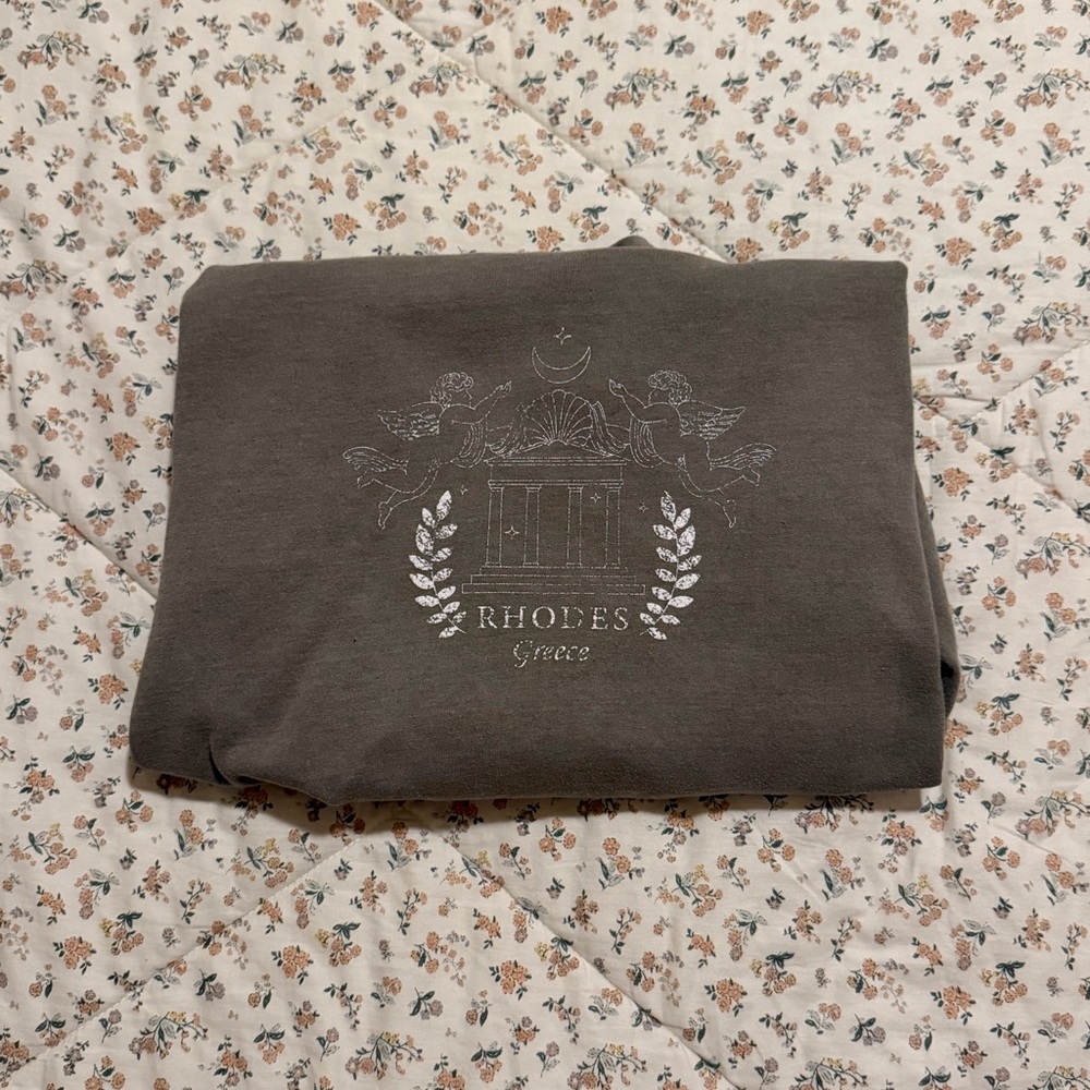 Green Greece Crewneck
